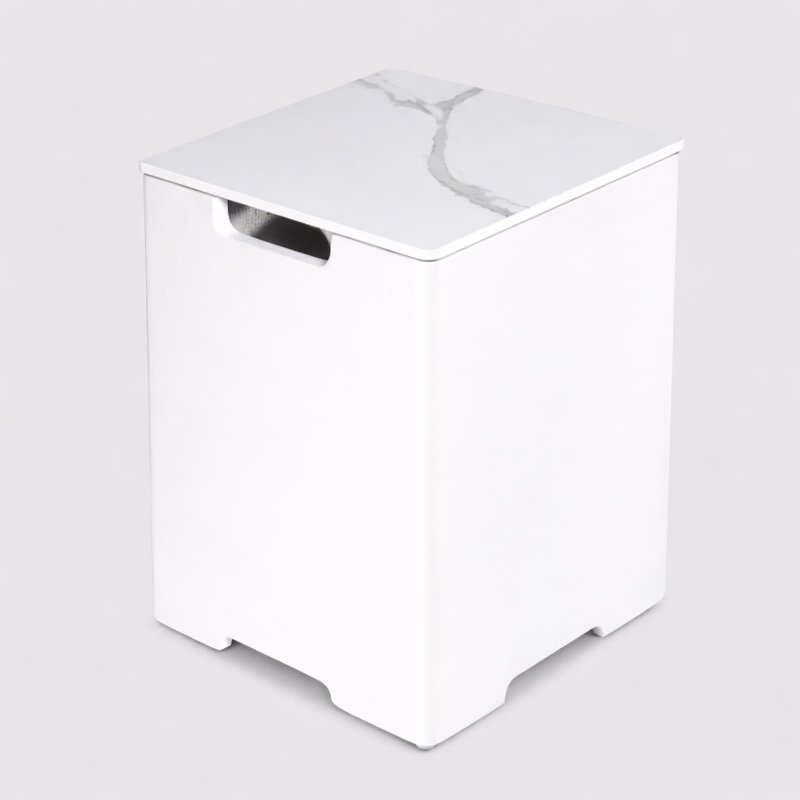 Elementi Gasflaschenabdeckung für Athens, Weiß