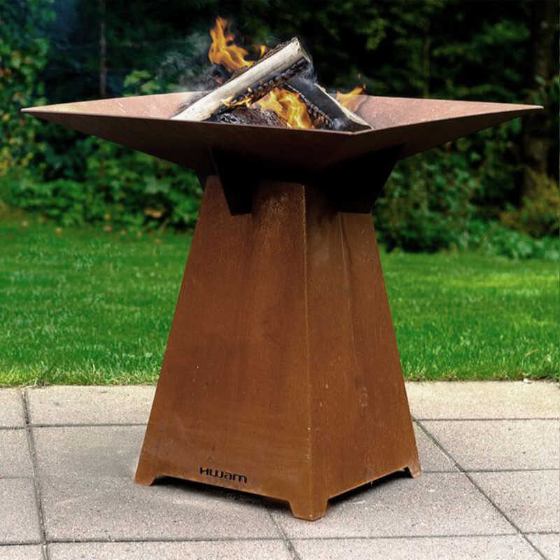 Feuerschale Vulx by Hwam Fuego aus Cortenstahl