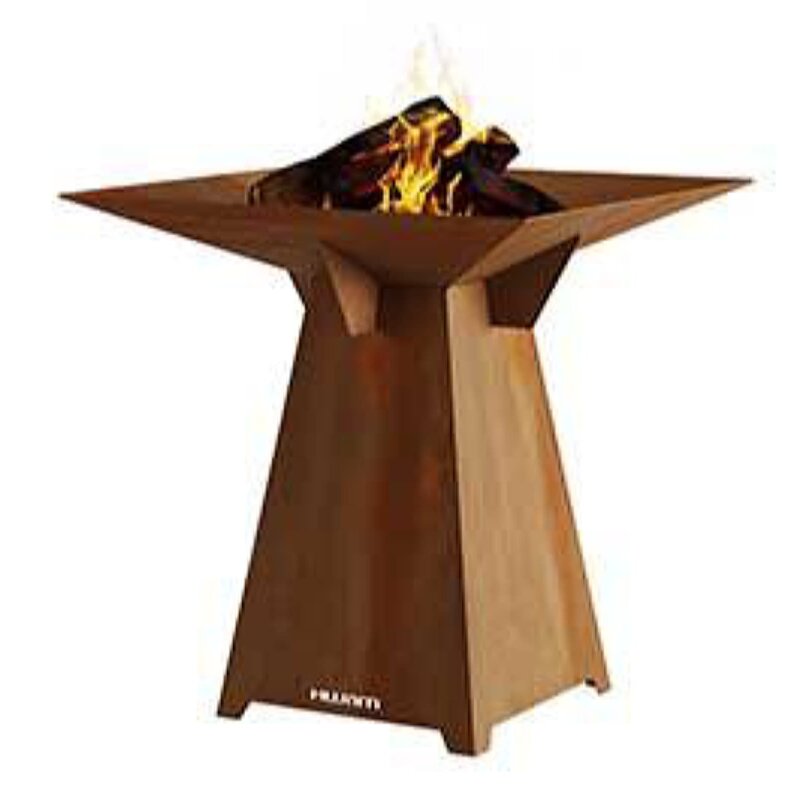 Feuerschale Vulx Fuego aus Cortenstahl