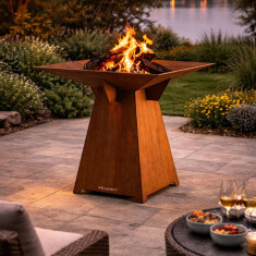 Feuerschale Vulx by Hwam Fuego aus Cortenstahl