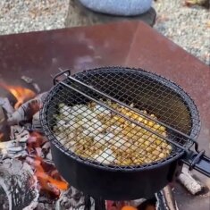 Feuerschale Vulx Fuego aus Cortenstahl