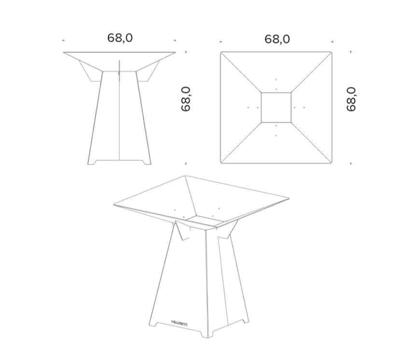Feuerschale Vulx by Hwam Fuego aus Cortenstahl