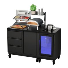 Vivandio quub Kompakte Gartenküche mit...