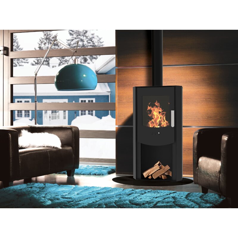 Kaminofen Wamsler Sam KF108-74 - 6 kW - Schwarz