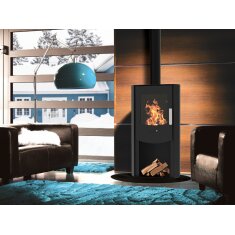 Kaminofen Wamsler Sam KF108-74 - 6 kW - Schwarz