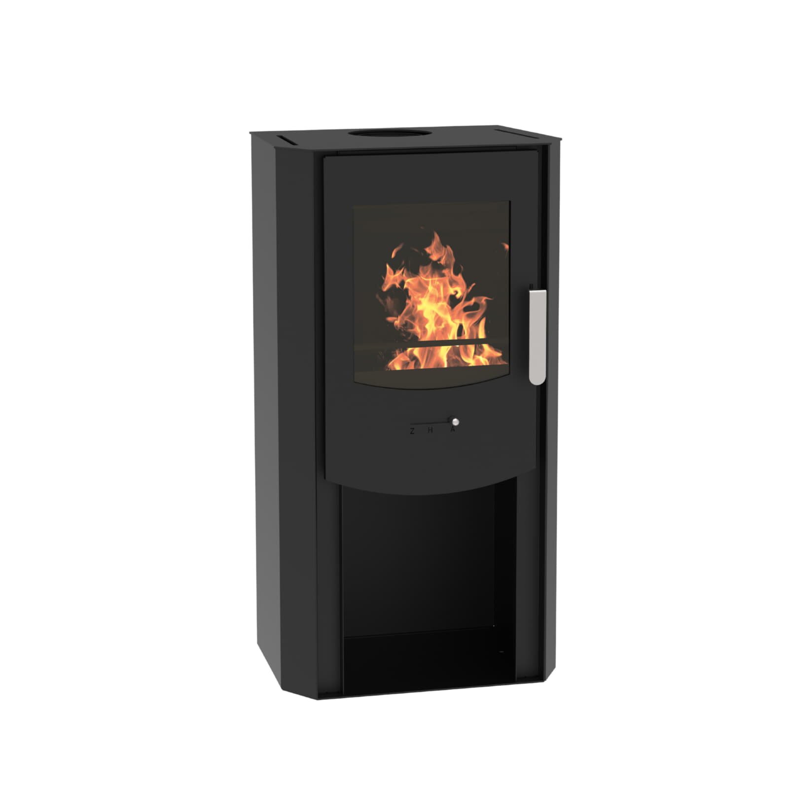Kaminofen Wamsler Sam KF108-74 - 6 kW - Schwarz