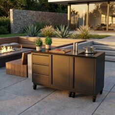 Vivandio quub Outdoor Kochstation, Mattschwarz