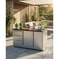 Vivandio quub Outdoor Kochstation, Silber