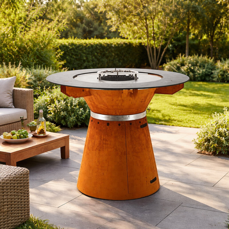 Grilltisch Vulx by Hwam Fusion - 110cm, Cortenstahl