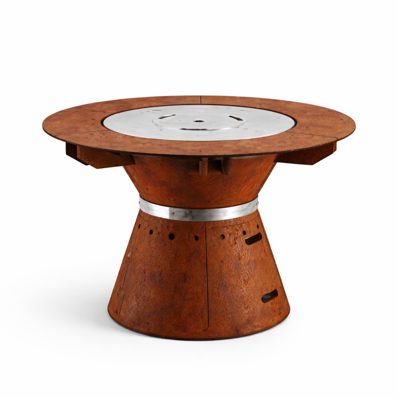Grilltisch Vulx by Hwam Fusion - 80cm, Cortenstahl
