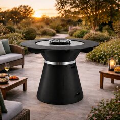 Grilltisch Vulx by Hwam Fusion - 110cm, schwarzlackierter...