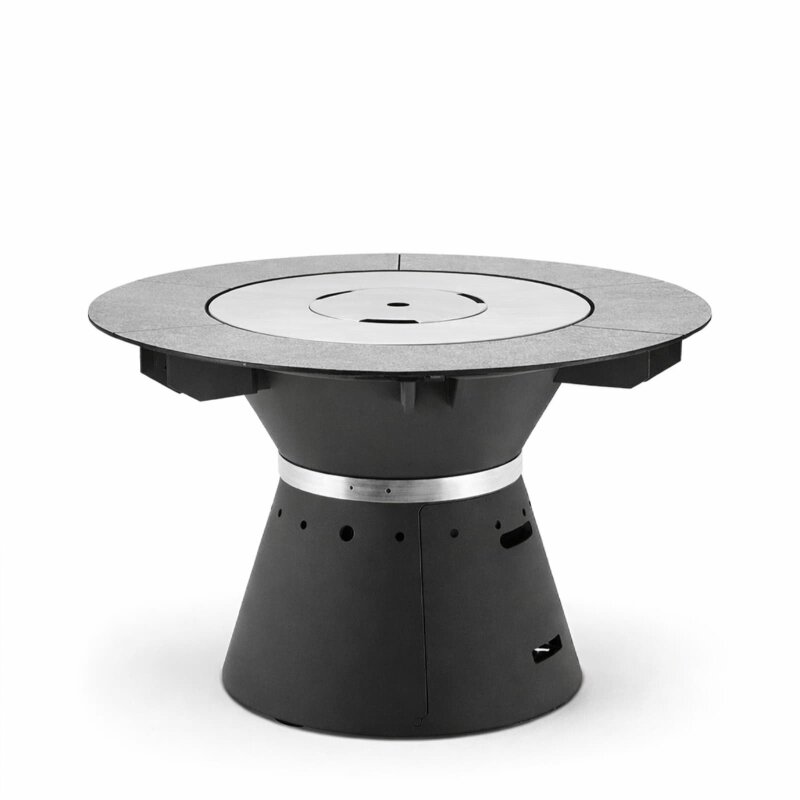 Grilltisch Vulx by Hwam Fusion - 80cm, schwarzlackierter Stahl