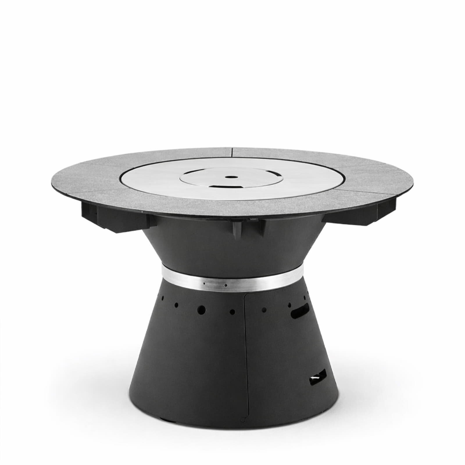 Grilltisch Vulx by Hwam Fusion - 80cm, schwarzlackierter Stahl