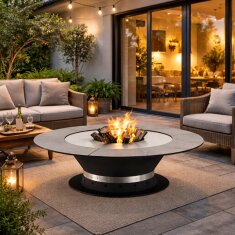 Grilltisch Vulx by Hwam Fusion - 40cm, schwarzlackierter...