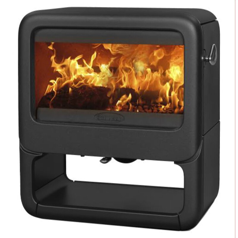 Kaminofen Gussofen Dovre ROCK 500 WB - 9 kW - Schwarz