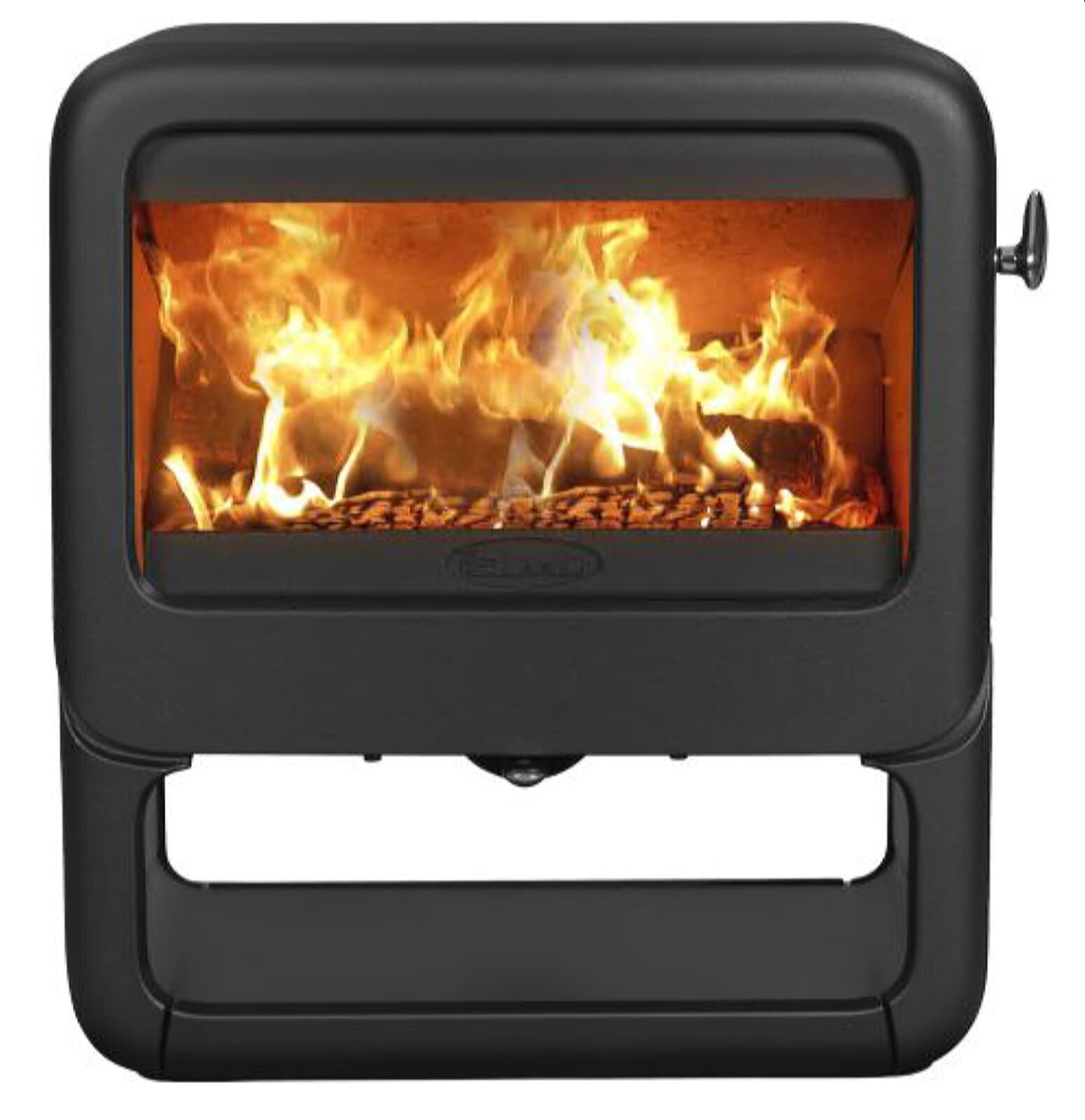 Kaminofen Gussofen Dovre ROCK 500 WB - 9 kW - Schwarz