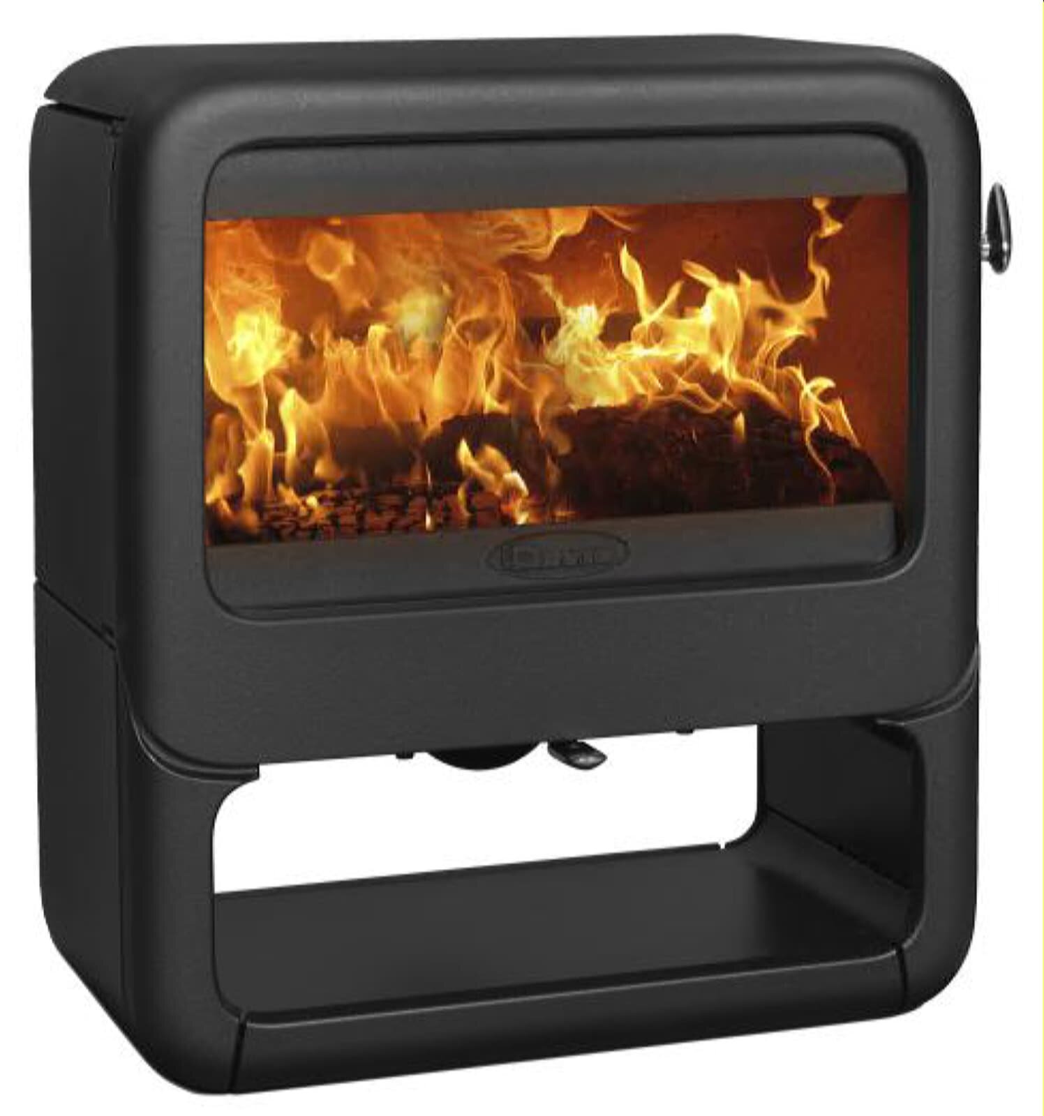 Kaminofen Gussofen Dovre ROCK 500 WB - 9 kW - Schwarz