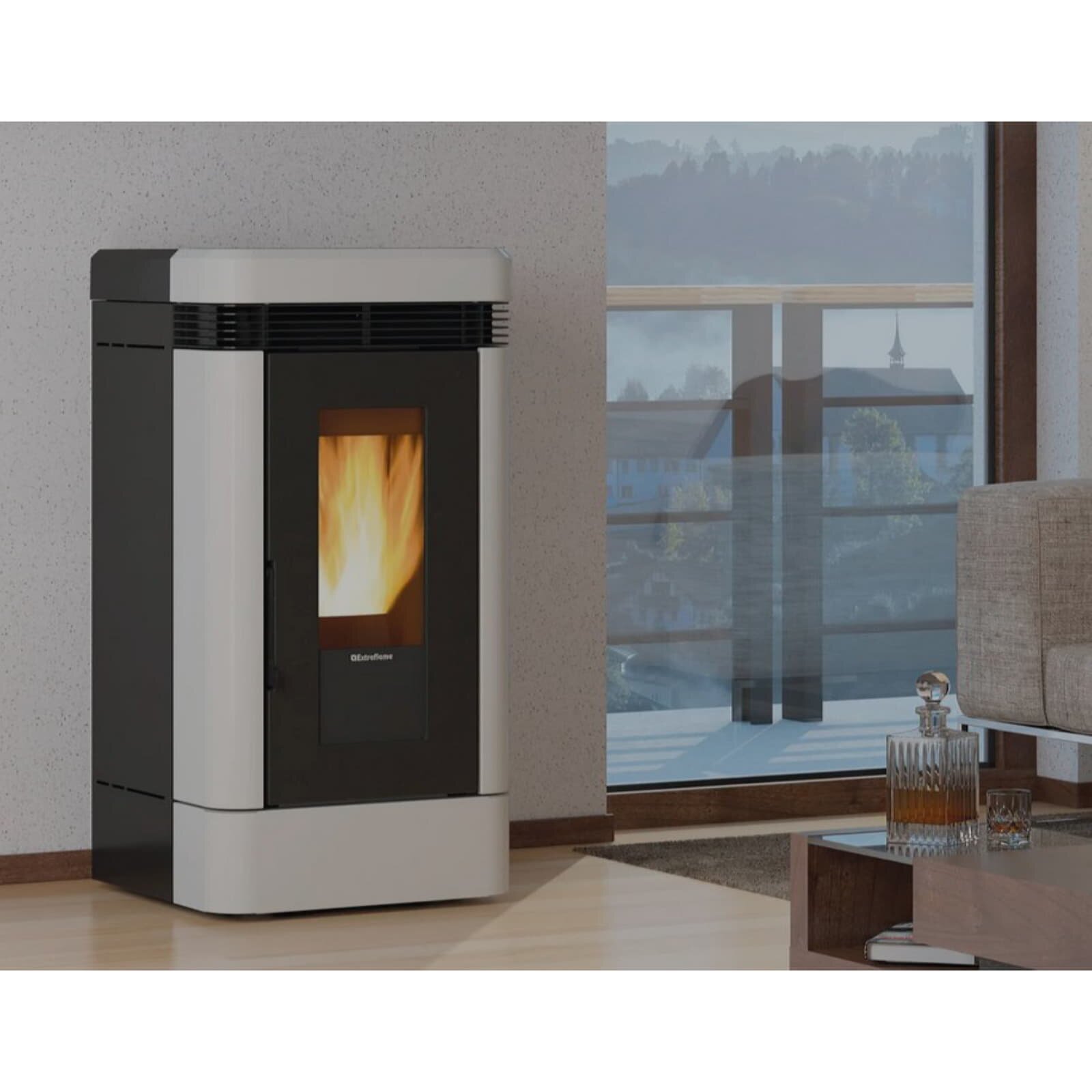 Pelletofen La Nordica Extraflame Lucia Plus 16 (kanalisierbar) - 12 kW