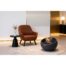 Bio Ethanol Feuerstelle Elementi Firenze, Schieferschwarz