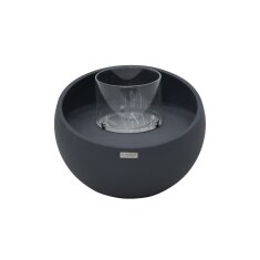 Bio Ethanol Feuerstelle Elementi Firenze, Schieferschwarz