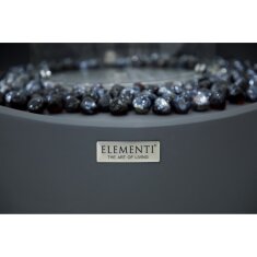 Bio Ethanol Feuerstelle Elementi Firenze, Schieferschwarz