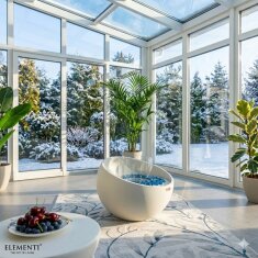 Bio Ethanol Feuerstelle Elementi Firenze, Cremeweiß