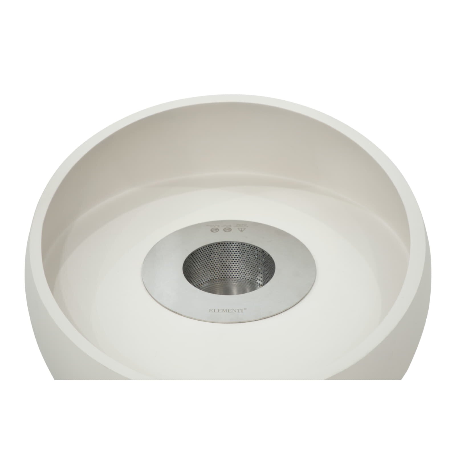 Bio Ethanol Feuerstelle Elementi Firenze, Cremeweiß