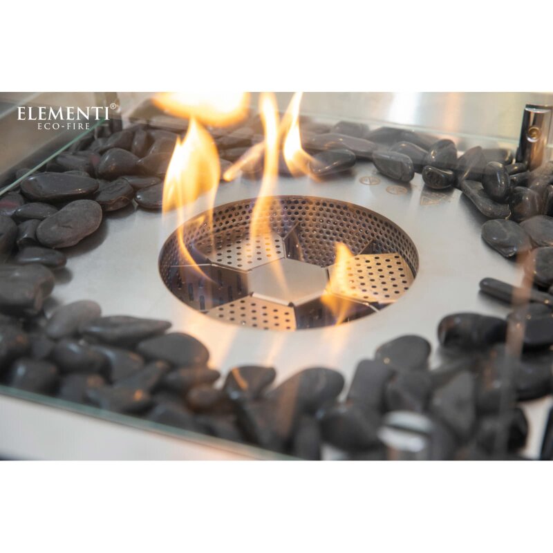 Bio Ethanol Feuerstelle Elementi Aurora, Mattschwarz