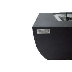 Bio Ethanol Feuerstelle Elementi Aurora, Mattschwarz