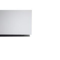 Gas Feuers&auml;ule Elementi+ Yukon, Marmor Optik, Bianco Wei&szlig;