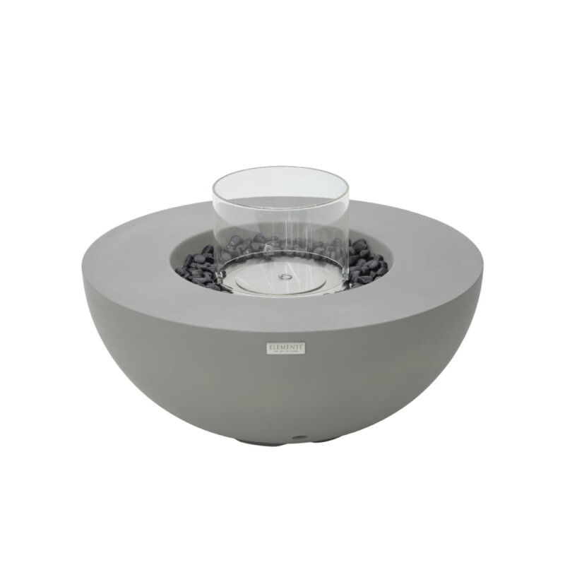 Bio Ethanol Feuerstelle Elementi Roca, Spacegrau