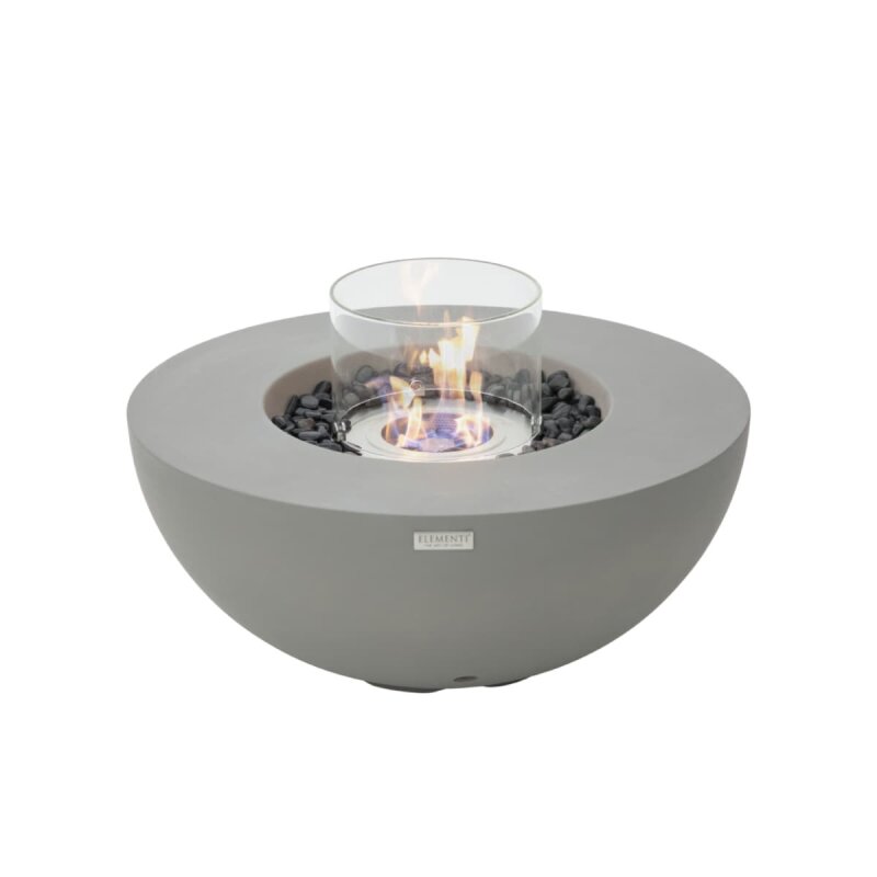 Bio Ethanol Feuerstelle Elementi Roca, Spacegrau