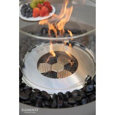 Bio Ethanol Feuerstelle Elementi Roca, Spacegrau