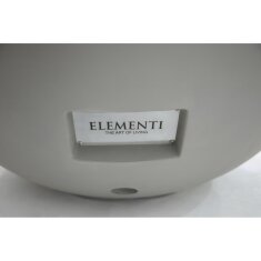 Bio Ethanol Feuerstelle Elementi Roca, Spacegrau