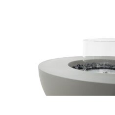 Bio Ethanol Feuerstelle Elementi Roca, Spacegrau