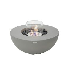 Bio Ethanol Feuerstelle Elementi Roca, Spacegrau