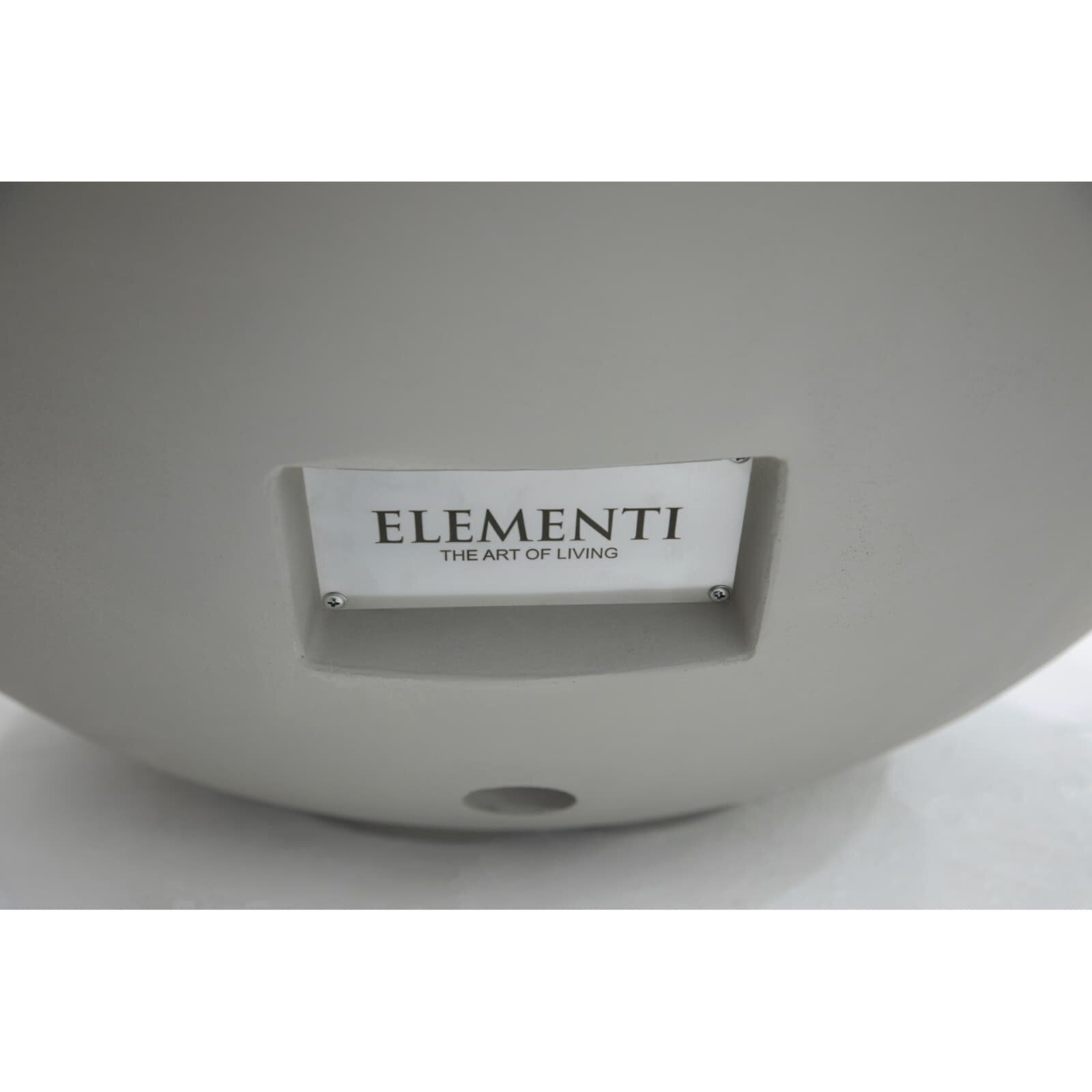 Bio Ethanol Feuerstelle Elementi Roca, Spacegrau