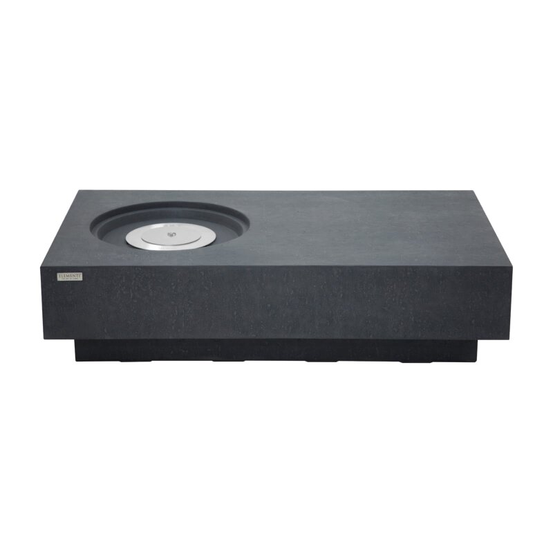 Bio Ethanol Feuerstelle Elementi Metropolis, Schieferschwarz