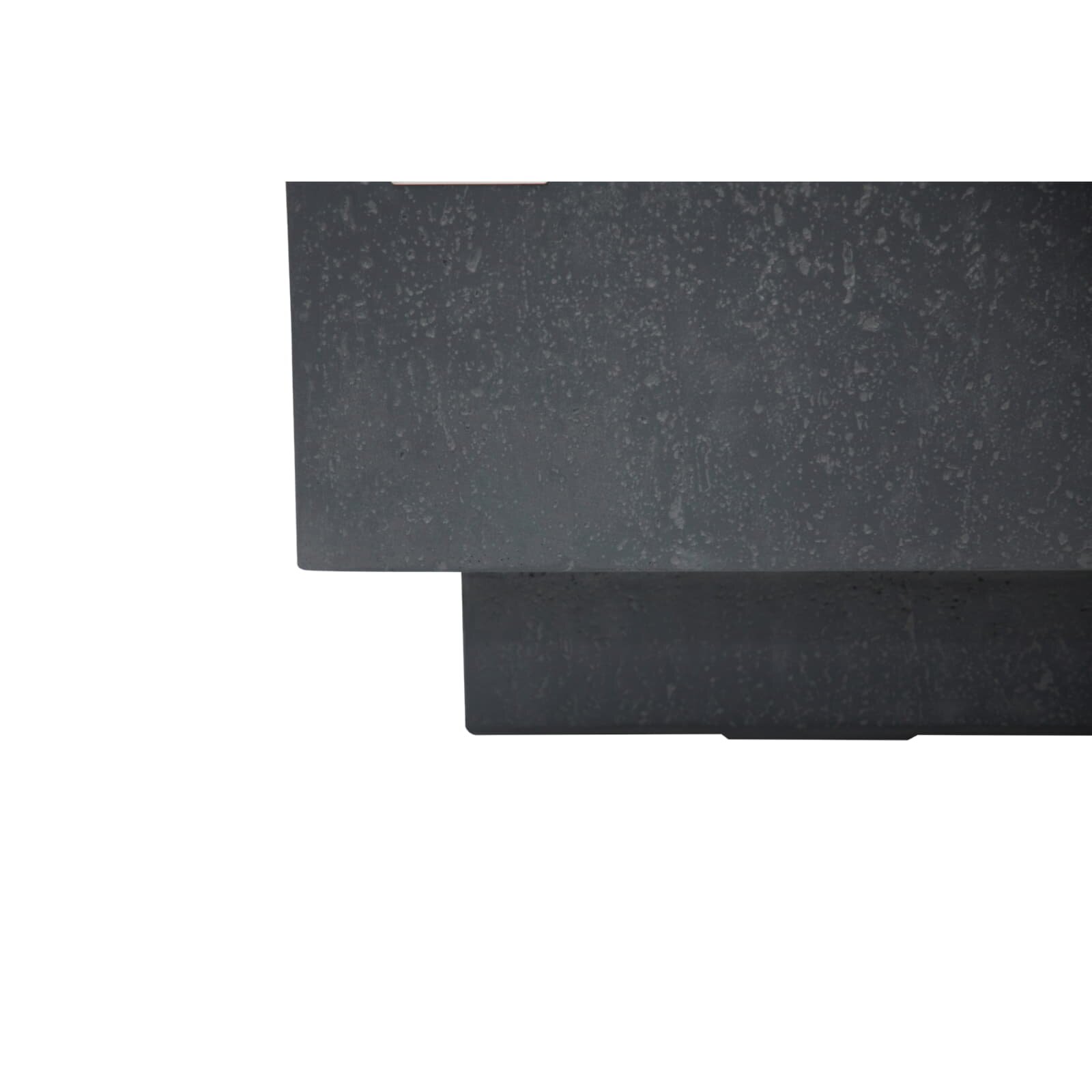 Bio Ethanol Feuerstelle Elementi Metropolis, Schieferschwarz