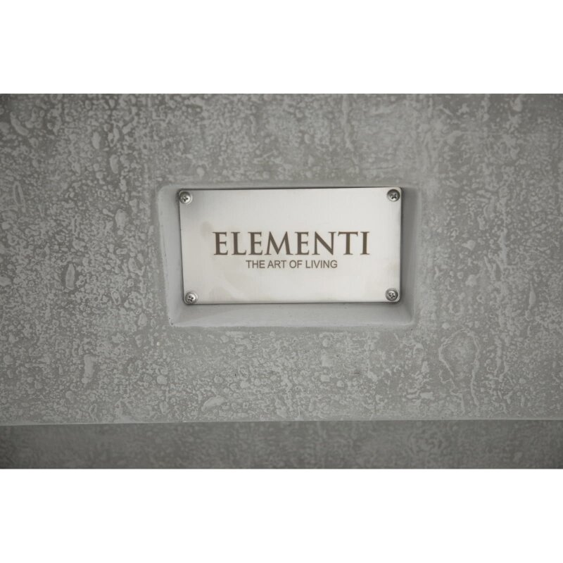 Bio Ethanol Feuerstelle Elementi Metropolis, Spacegrau