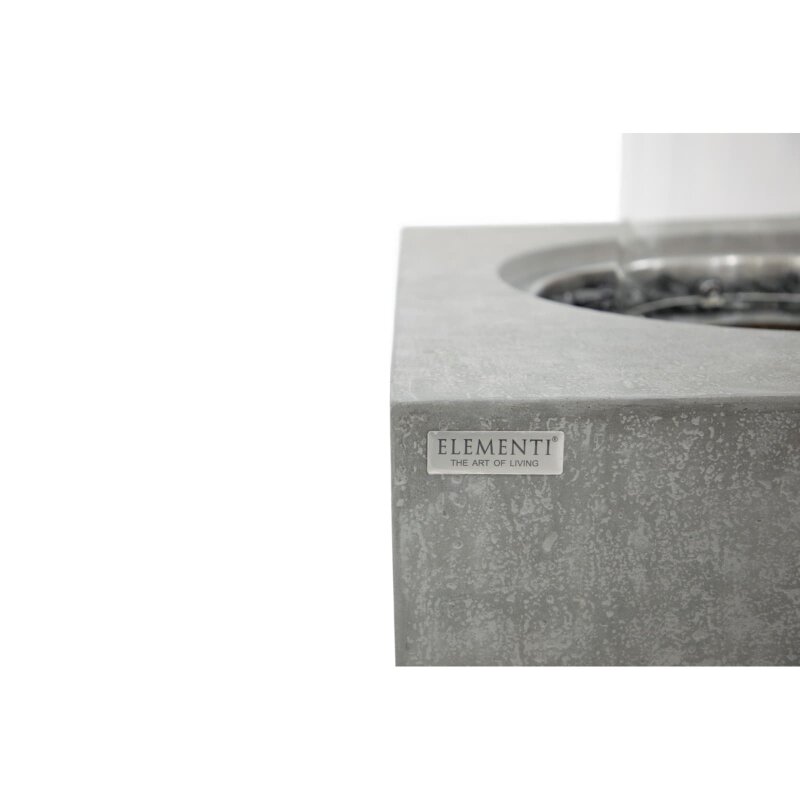 Bio Ethanol Feuerstelle Elementi Metropolis, Spacegrau