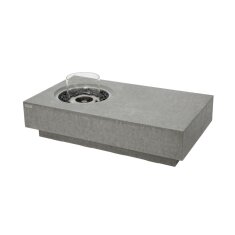 Bio Ethanol Feuerstelle Elementi Metropolis, Spacegrau