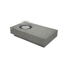 Bio Ethanol Feuerstelle Elementi Metropolis, Spacegrau