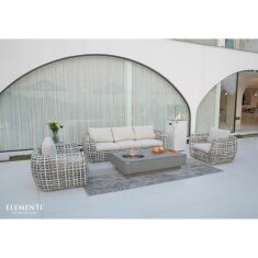 Bio Ethanol Feuerstelle Elementi Metropolis, Spacegrau