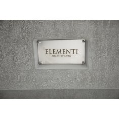 Bio Ethanol Feuerstelle Elementi Metropolis, Spacegrau