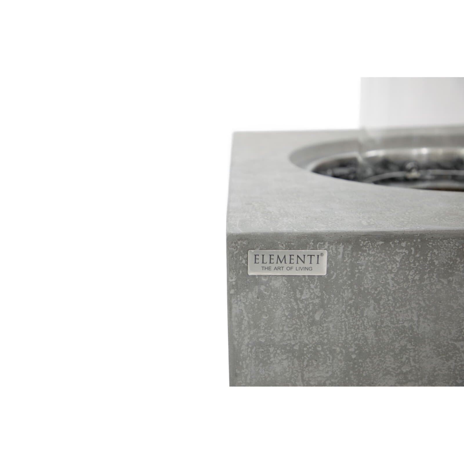 Bio Ethanol Feuerstelle Elementi Metropolis, Spacegrau