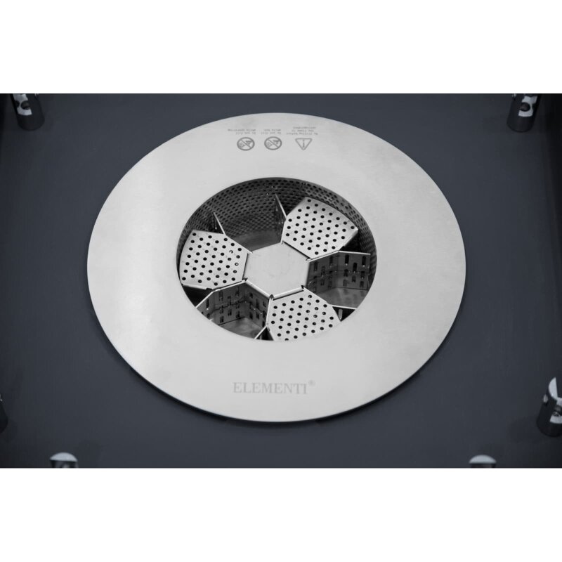 Bio Ethanol Feuerstelle Elementi Manhattan, Schieferschwarz