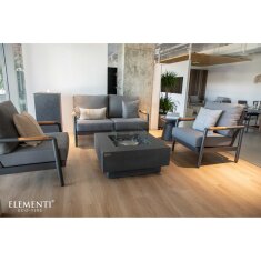 Bio Ethanol Feuerstelle Elementi Manhattan, Schieferschwarz