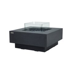 Bio Ethanol Feuerstelle Elementi Manhattan, Schieferschwarz