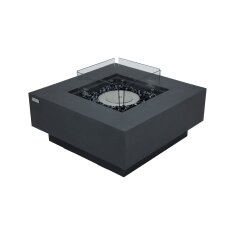 Bio Ethanol Feuerstelle Elementi Manhattan, Schieferschwarz